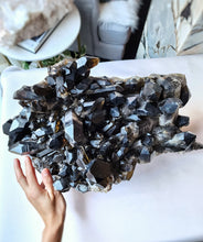 Load image into Gallery viewer, Extra Large Smoky Citrine Quartz Cluster - 17.15kg
