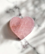 Load image into Gallery viewer, Rose Quartz Heart Bowl - small #103
