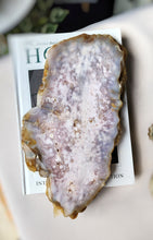 將圖片載入圖庫檢視器 Large Pink Amethyst Flower Agate Slab - 1.71kg #2
