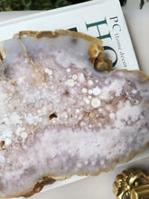 將圖片載入圖庫檢視器 Large Pink Amethyst Flower Agate Slab - 1.71kg #2
