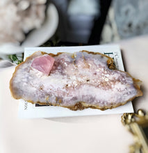 將圖片載入圖庫檢視器 Large Pink Amethyst Flower Agate Slab - 1.71kg #2
