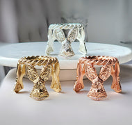 Rabbit Sphere Stand - Golden | Silver | Rose Gold