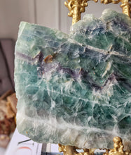 將圖片載入圖庫檢視器 Snowflake Rainbow Fluorite Slab - 1.1kg #2
