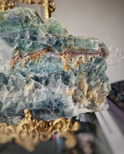 Cargar imagen en el visor de la galería, Snowflake Rainbow Fluorite Slab - 1.72kg #3
