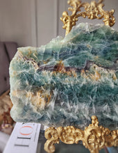 Cargar imagen en el visor de la galería, Snowflake Rainbow Fluorite Slab - 1.72kg #3
