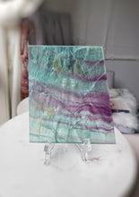 Load image into Gallery viewer, Watermelon Fluorite Slab - 581g #124
