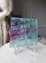 將圖片載入圖庫檢視器 Watermelon Fluorite Slab - 532g #127
