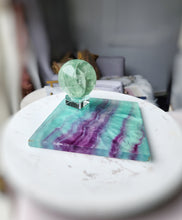 Load image into Gallery viewer, Watermelon Fluorite Slab - 532g #127
