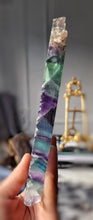 將圖片載入圖庫檢視器 Rainbow Fluorite Slab - 897g #134
