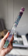 將圖片載入圖庫檢視器 Rainbow Fluorite Slab - 784g #132
