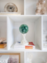 Load image into Gallery viewer, Large Green Fluorite Sphere - 2.59kg #R1
