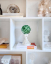 Load image into Gallery viewer, Large Green Fluorite Sphere - 2.59kg #R1
