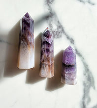 將圖片載入圖庫檢視器 Chevron Amethyst Point Set - 3 pcs #2
