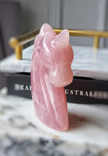 Load image into Gallery viewer, Rose Quartz Unicorn - 431g #164
