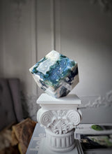 Load image into Gallery viewer, Moss Agate Cube - 741g #197
