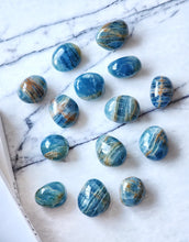 Load image into Gallery viewer, Blue Onyx Tumbled Stones - Large
