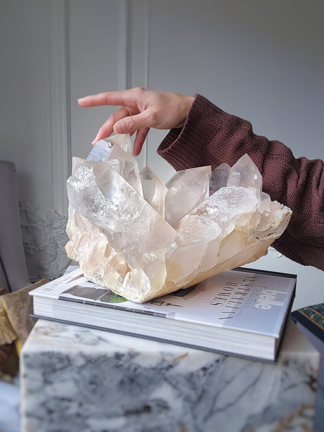 Large Chunky Pink Himalayan Quartz - 9.47kg #85