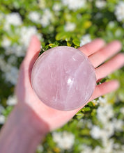 將圖片載入圖庫檢視器 Asterism Star Rose Quartz Sphere - 516g  #50
