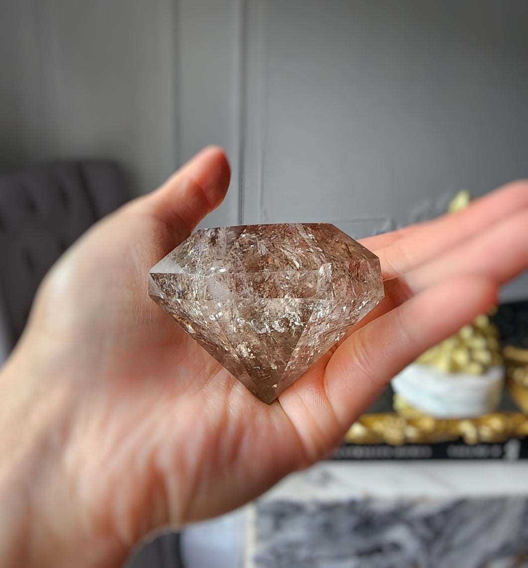 Smoky Quartz Diamond - 152g #168