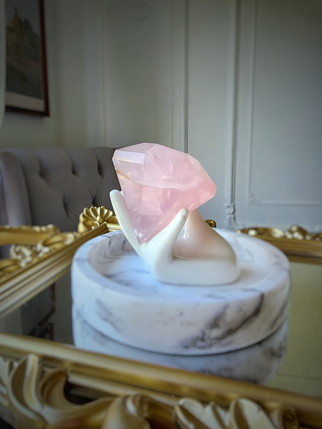 Rose Quartz Diamond - 180g #123