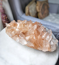 Load image into Gallery viewer, Large Peach Himalayan Quartz Cluster - 6.5kg High Grade #127
