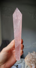 Load image into Gallery viewer, Rose Quartz Wand - 232g #119
