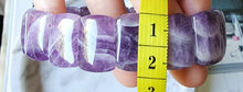 Load image into Gallery viewer, Chevron Amethyst Bracelet - Rectangle
