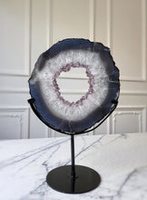 Load image into Gallery viewer, Amethyst Portal / Slab on stand - 2.46kg #2
