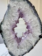 Load image into Gallery viewer, Large Amethyst Portal / Slab on stand - 4.47kg #3
