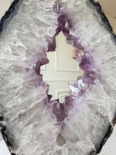 Load image into Gallery viewer, Large Amethyst Portal / Slab on stand - 4.47kg #3
