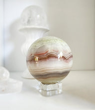 Load image into Gallery viewer, Pink Banded Calcite Sphere - 792g #36
