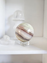 Load image into Gallery viewer, Pink Banded Calcite Sphere - 997g #70

