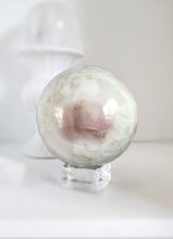 이미지를 갤러리 뷰어에 로드 , Pink Banded Calcite Sphere - 997g #70
