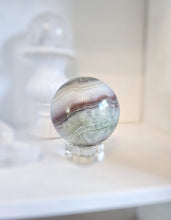 Load image into Gallery viewer, Pink Banded Calcite Sphere - 632g #132
