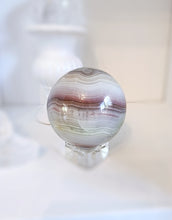 Load image into Gallery viewer, Pink Banded Calcite Sphere - 632g #132
