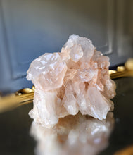 Load image into Gallery viewer, Elestial Peach Himalayan Quartz - Double sided 722g #147
