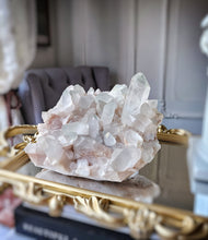 Load image into Gallery viewer, Pink Himalayan Quartz Cluster with Green Phantom Inclusion - 1.28kg #170
