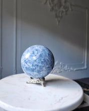 Load image into Gallery viewer, Blue Calcite Sphere - 1.38kg #75
