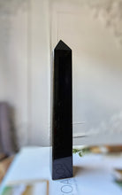 Load image into Gallery viewer, Golden Sheen Obsidian Tower - 580g #127
