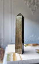 Load image into Gallery viewer, Golden Sheen Obsidian Tower - 512g #129
