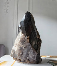 Load image into Gallery viewer, Black Quartz / Morion Smokey Quartz Cluster - 1.26kg #134

