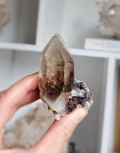 Load image into Gallery viewer, Golden Smoky Quartz x Red Chlorite Inclusion - small 100g #229
