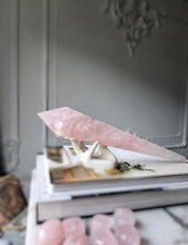 Load image into Gallery viewer, Rose Quartz Wand - 418g #24
