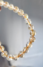 Load image into Gallery viewer, Golden Rutilated Bead Bracelet #7
