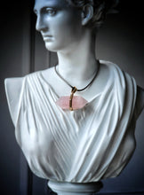 Load image into Gallery viewer, Rose Quartz Double Terminated Necklace #15
