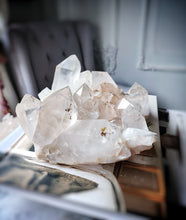 Cargar imagen en el visor de la galería, Himalayan Quartz Cluster with Chlorite Inclusion - 2.53kg #266
