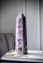 將圖片載入圖庫檢視器 Large Chevron Amethyst Tower - 1.56kg #31
