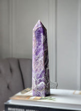 將圖片載入圖庫檢視器 Large Chevron Amethyst Tower - 1.56kg #31
