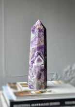 將圖片載入圖庫檢視器 Large Chevron Amethyst Tower - 1.56kg #31
