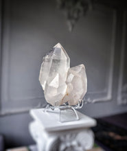 Load image into Gallery viewer, Himalayan Quartz Cluster on Stand - small 343g #277
